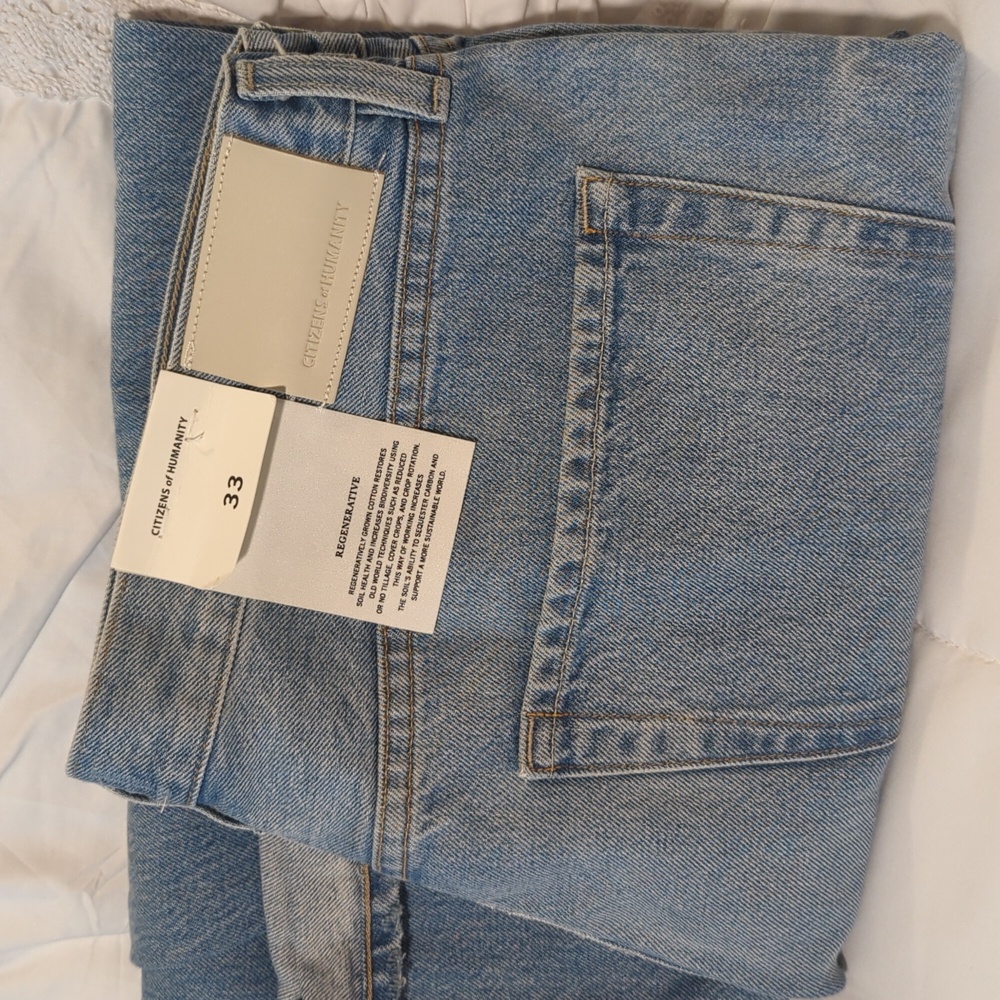 Citizens of Humanity Dahlia bow leg baby roll jeans